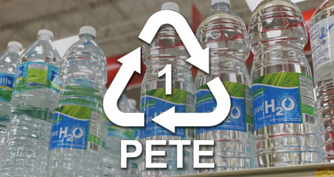 Ký hiệu tam giác trên đồ nhựa